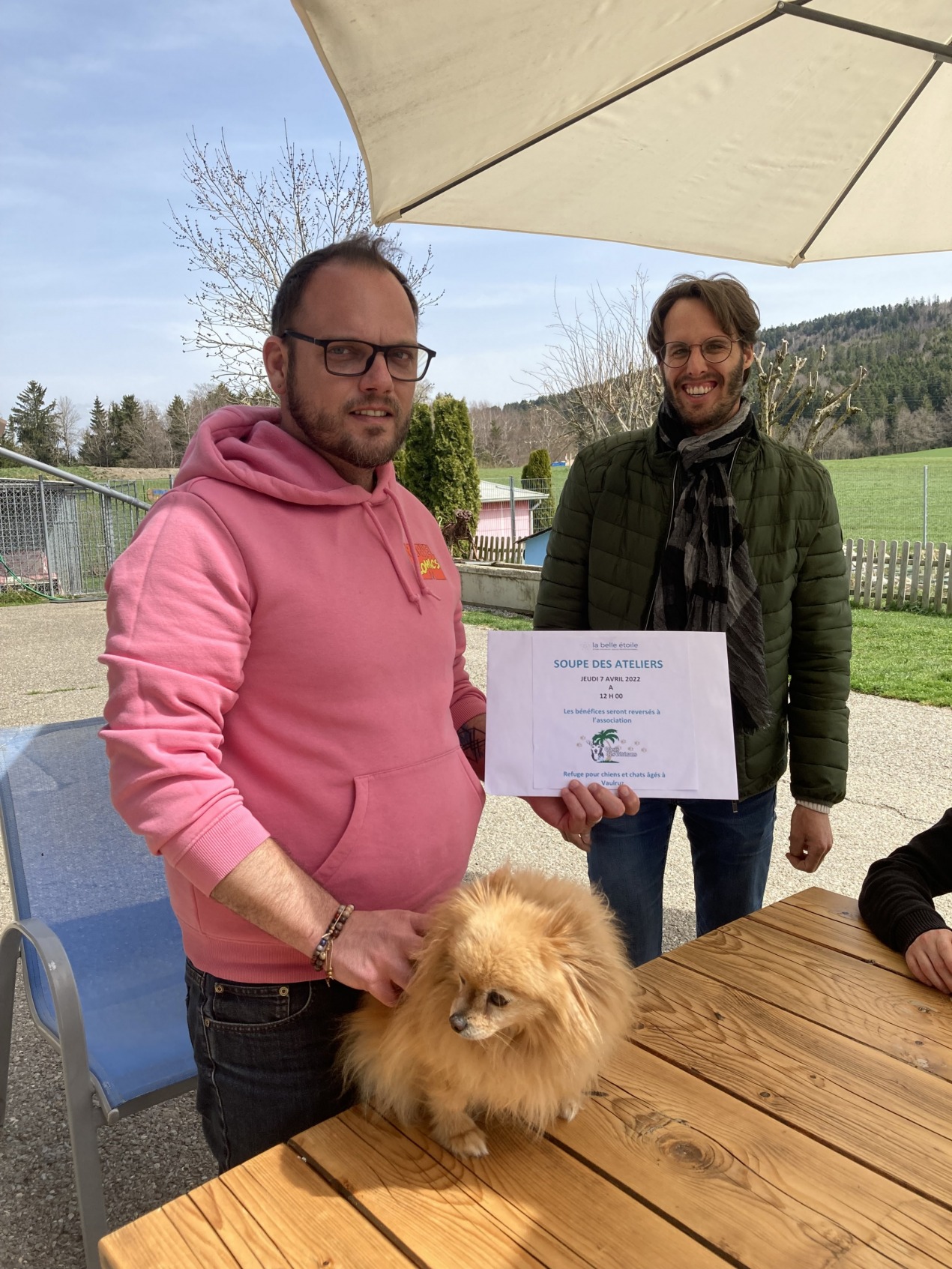 Image Remise d'un don en faveur de l'Oasis des Vétérans