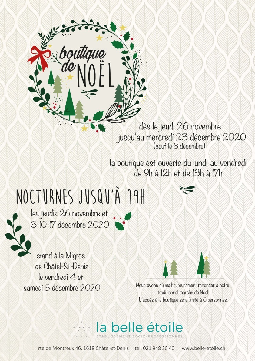 Image Des idées de cadeaux à notre boutique de Noël !