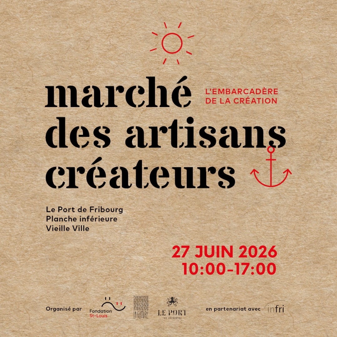 Image Marché des artisans créateurs au Port à Fribourg